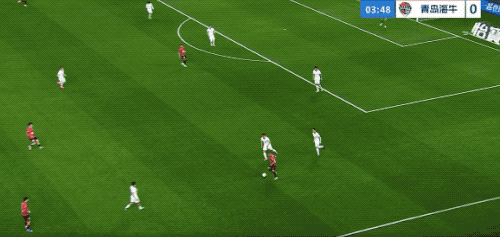 成都蓉城1-0力克青岛海牛 罗慕洛头球破门牟鹏飞