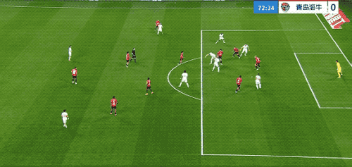 成都蓉城1-0力克青岛海牛 罗慕洛头球破门牟鹏飞